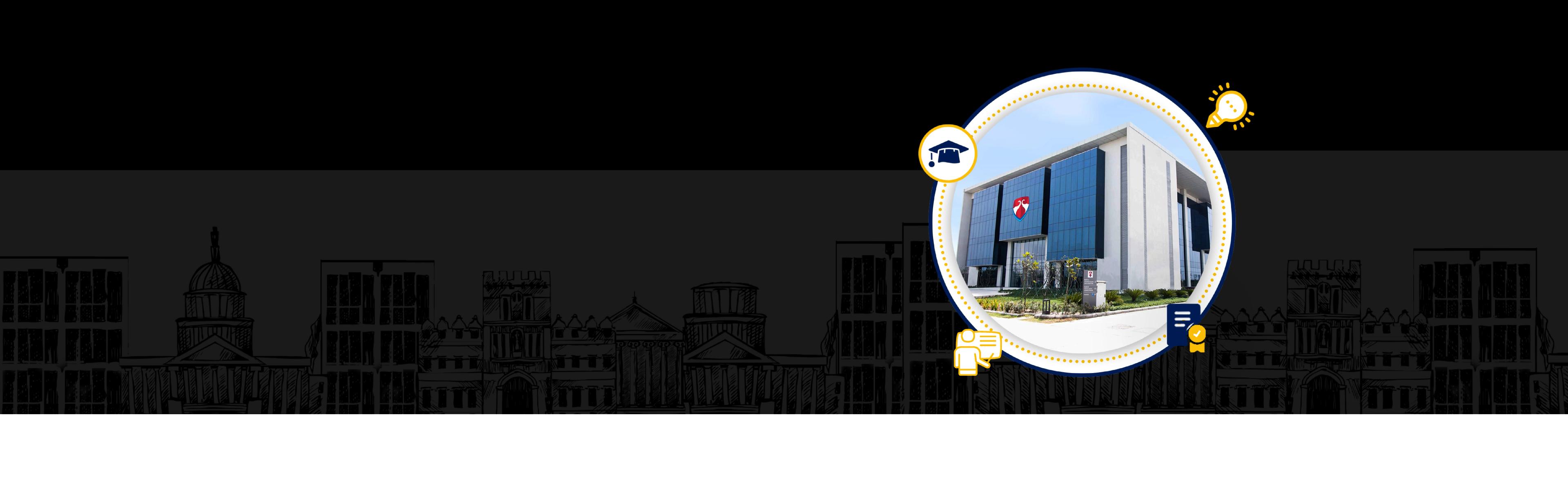 Bennett University campus image for online degree programs