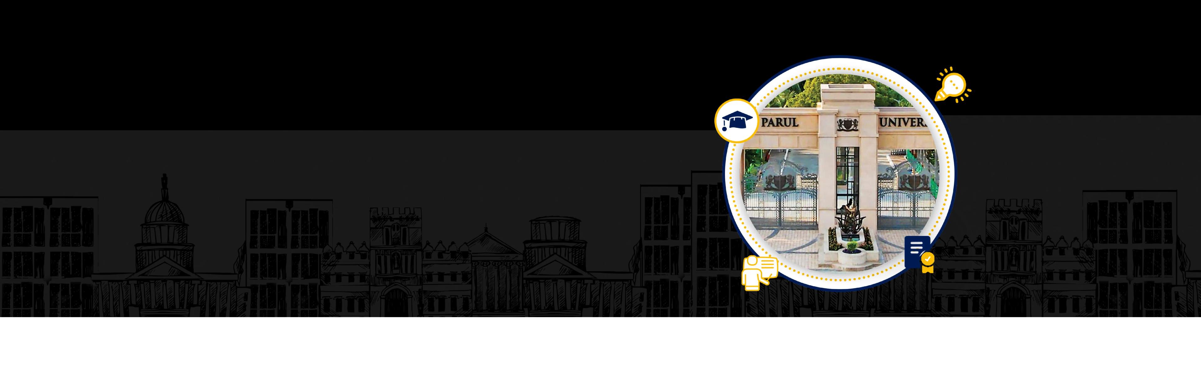 Parul university campus image for online degree program
