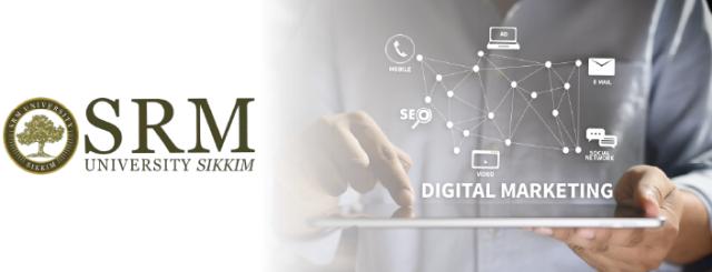 SRM Sikkim Online BBA in Digital Marketing Image