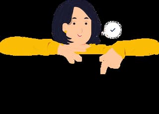 Friendly advisor illustration