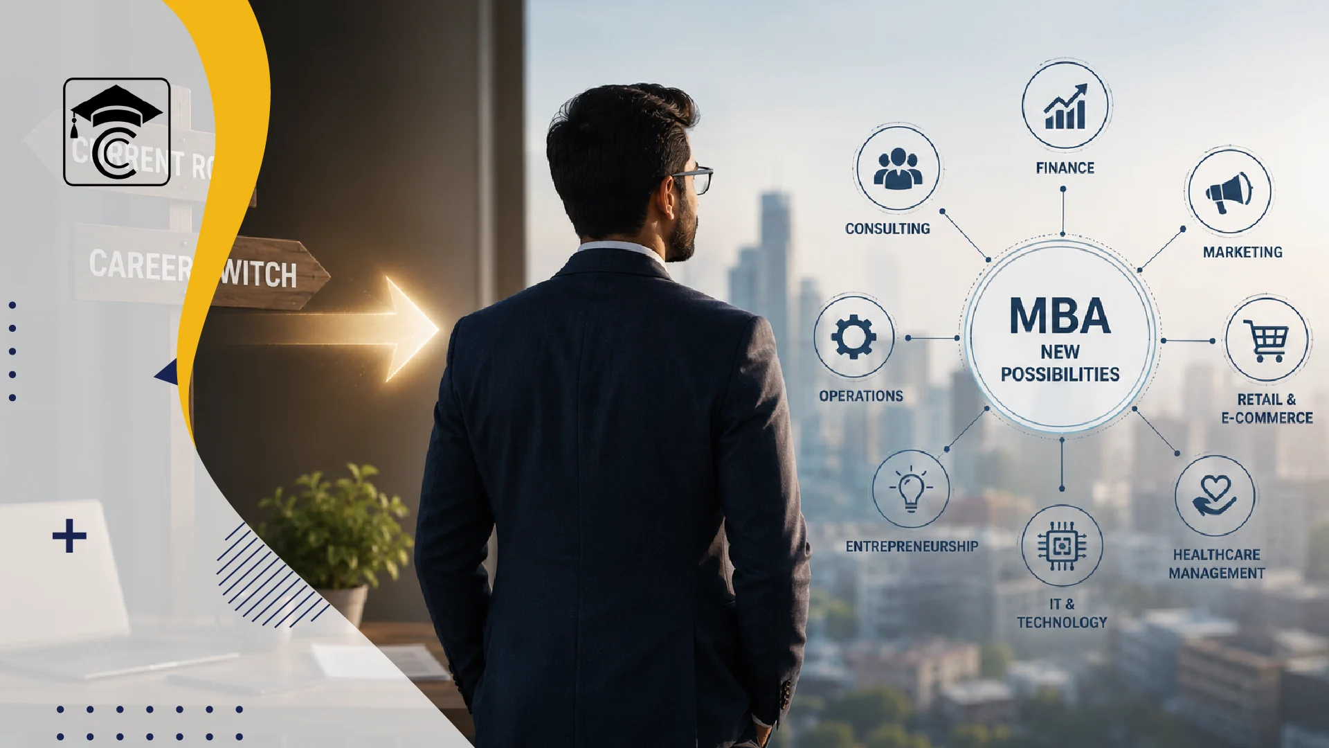 Career Switch with an SRM University Online MBA: Industries that Welcome MBA Graduates