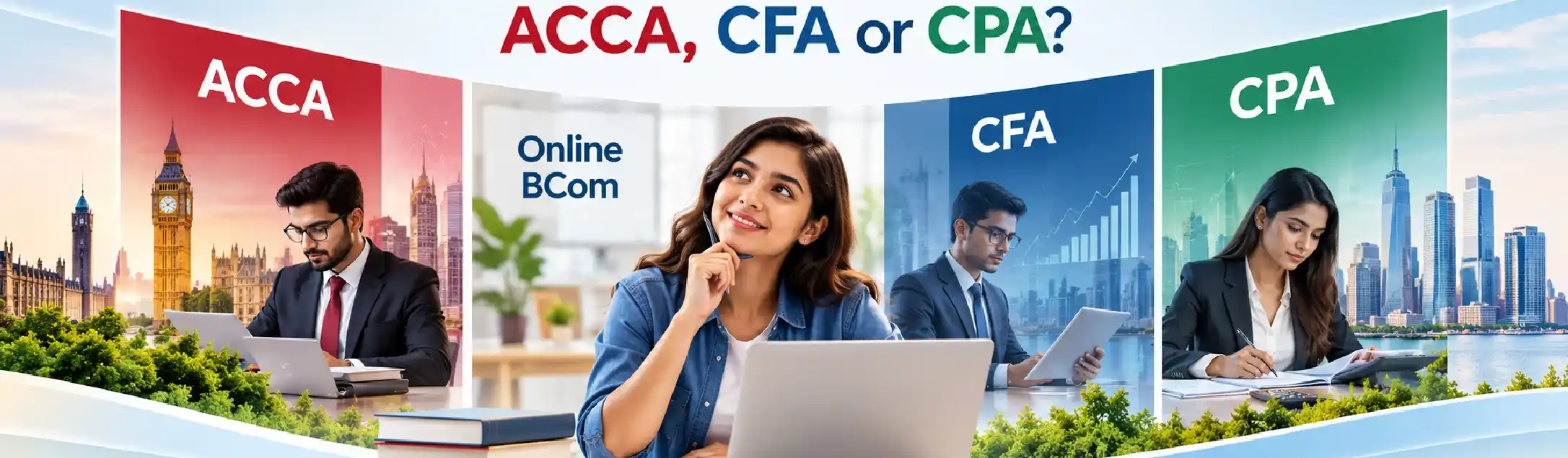 BCom Help You Prepare for ACCA, CFA or CPA