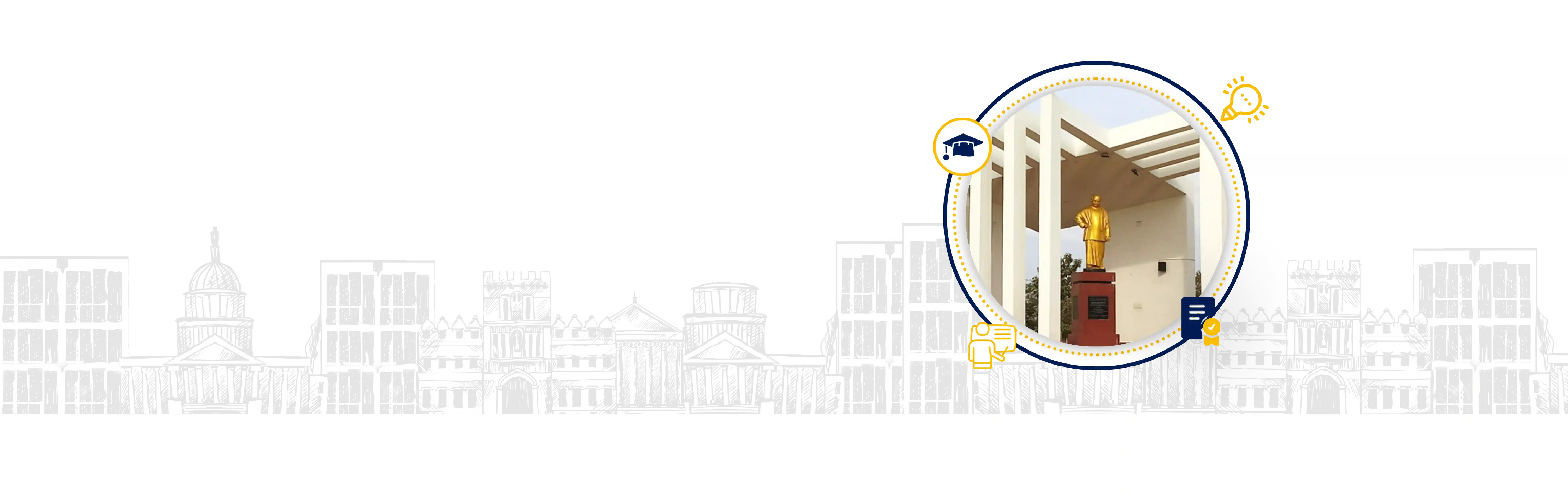 Bharathidasan University campus image for online degree programs
