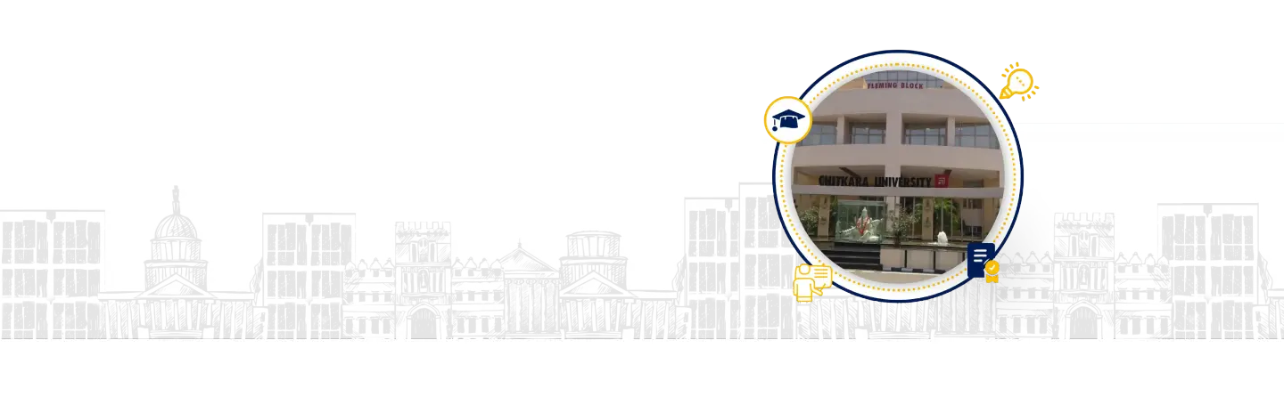 Chitkara University campus image for online degree programs