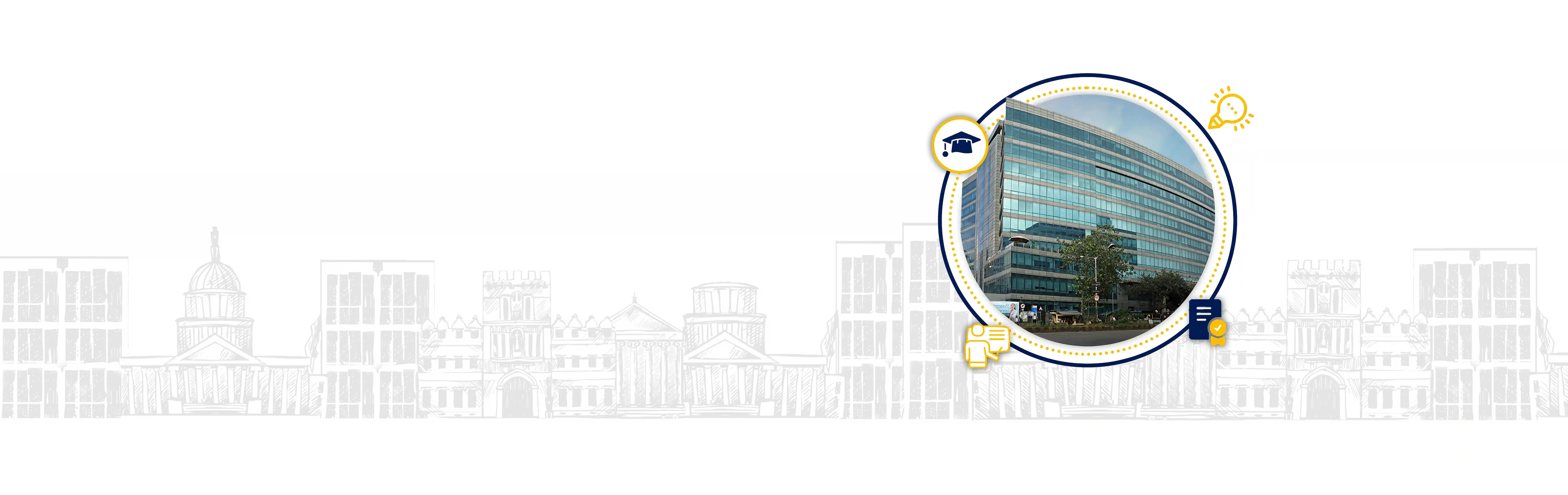 NMIMS University campus image for online degree programs
