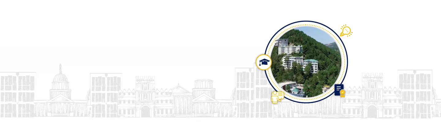 Shoolini University campus image for online degree programs
