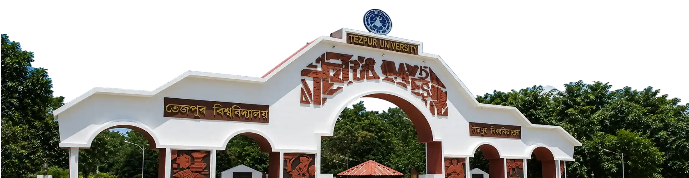 Tezpur University campus image for online degree programs