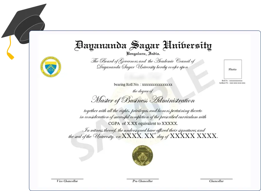 DSU Online BCom Supply Chain Management certificate with UGC, NBA and NAAC A+ accreditation