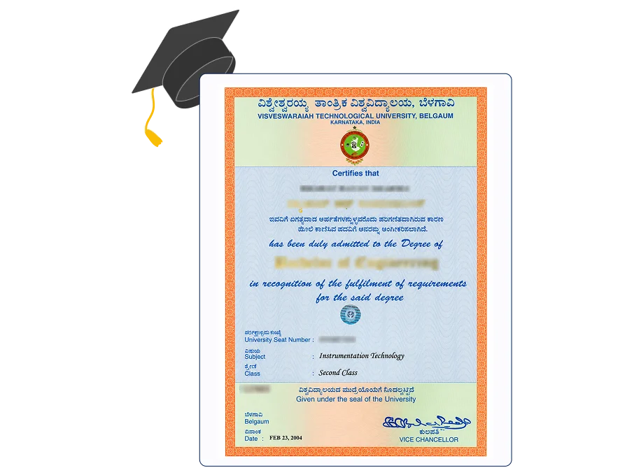 NAAC A+ grade certificate Visvesvaraya Technological University (VTU) Online MBA Human Resources Management