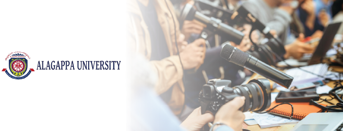 Alagappa Online MA in Journalism & Mass Communication