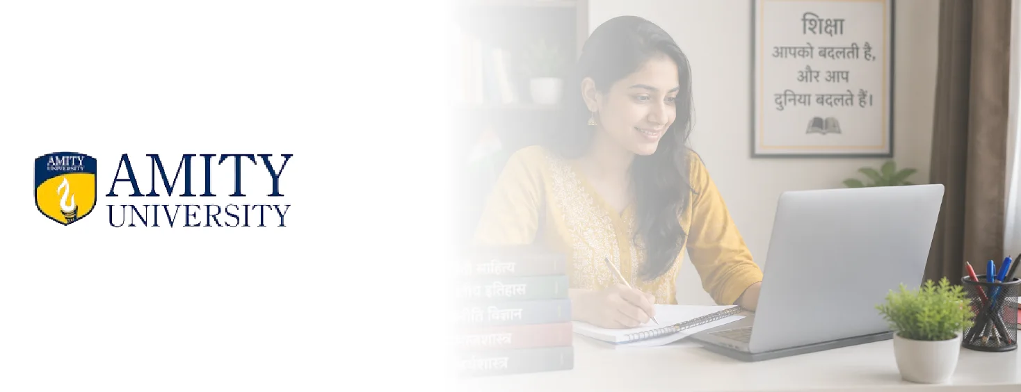 Amity Online BA (General) in Hindi Medium Image