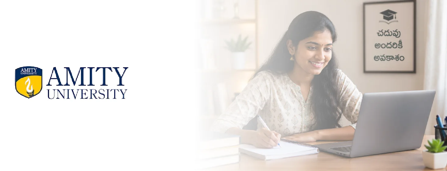 Amity Online BA (General) in Telugu Medium
