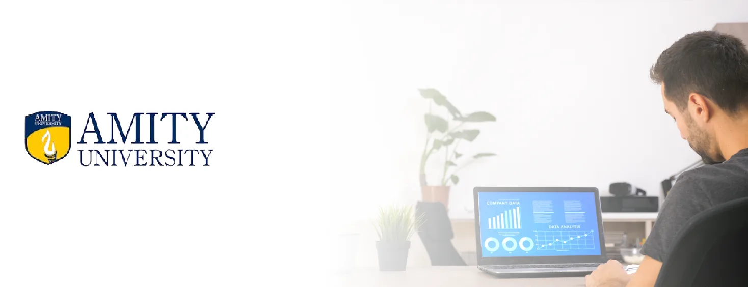 Amity Online BBA with Professional Certificate in Business Analytics