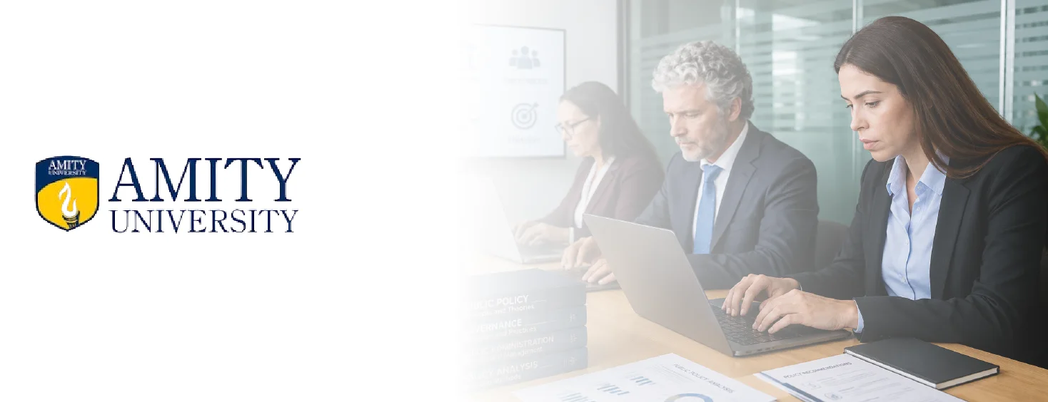 Amity Online MA in Public Policy and Governance