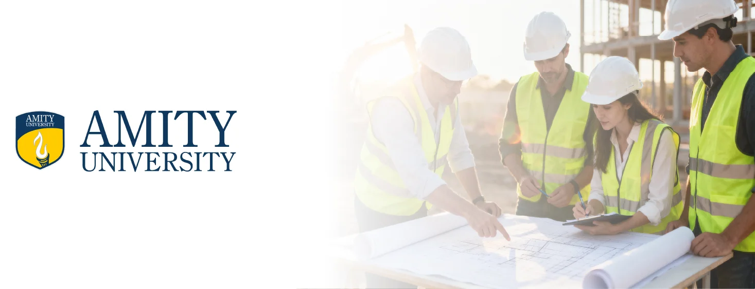 Amity Online MBA in Construction Project Management Image