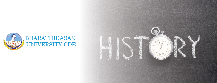 Bharathidasan Online MA in History