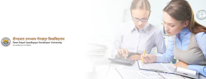 DDU WLP M.Com in Accounting and Finance