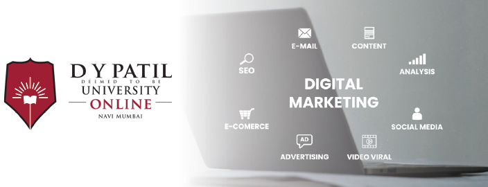 DY Patil Online MBA in Digital Marketing Management Image