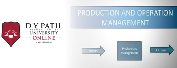 DY Patil Online Working Professional MBA in Operation & Production Management