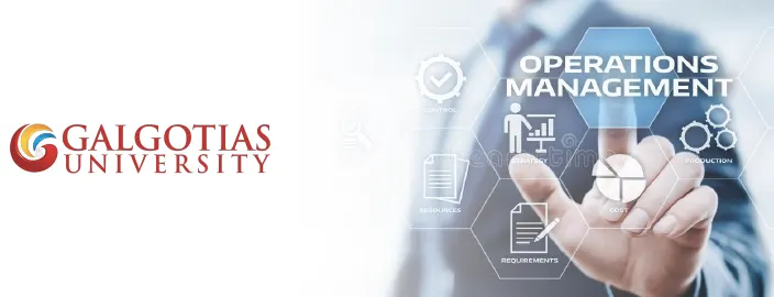 Galgotias Online BBA in Operations Management