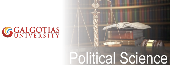 Galgotias Online MA in Political Science