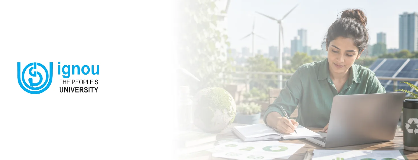 IGNOU Online PG Diploma in Sustainability Science