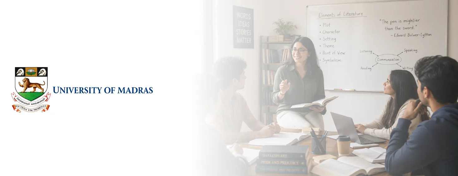 Madras ODL BA in English