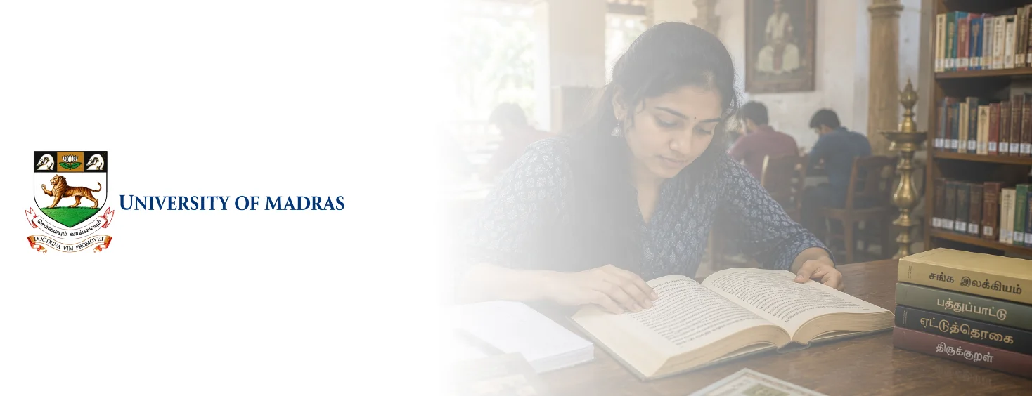 Madras ODL BA in Literature (Tamil) Image