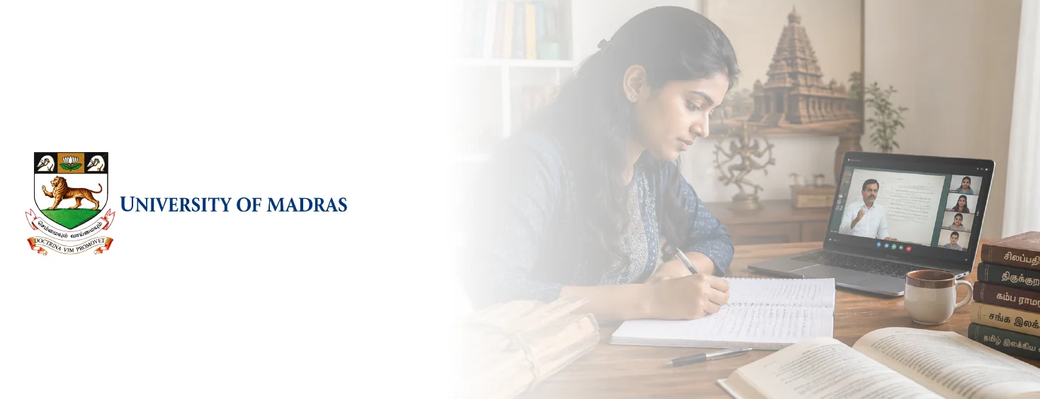 Madras ODL BA in Tamil Image