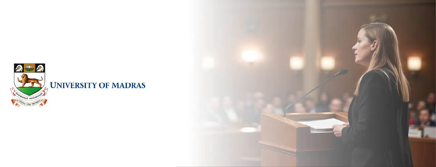 Madras ODL MA in Political Science