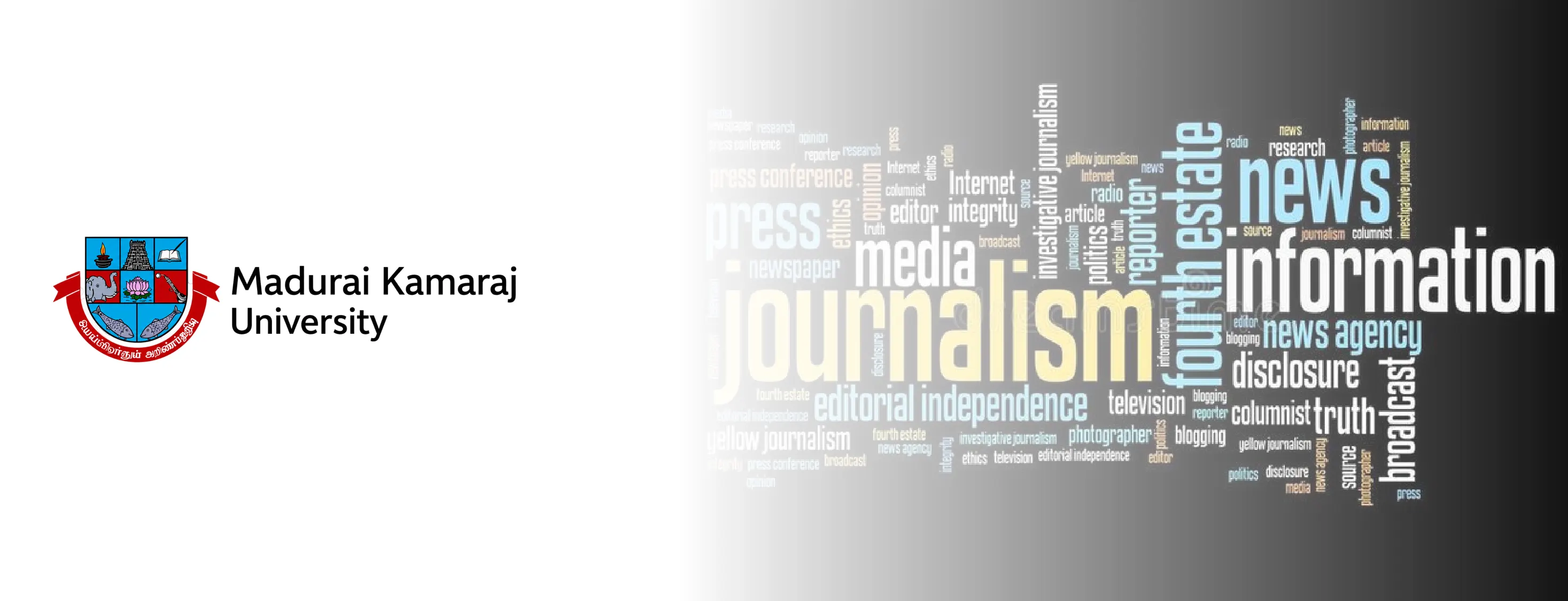 Madurai Kamaraj Online MA in Journalism and Mass Communication