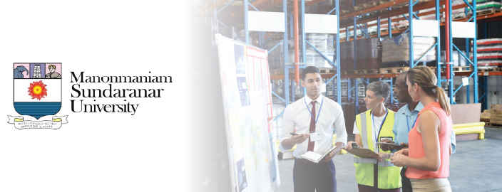 Manonmaniam Sundaranar Online MBA in Production & Logistics Management