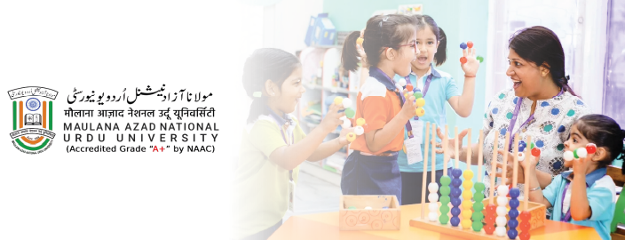 Maulana Azad National Urdu Online Diploma in Early Childhood Care and Education (DECCE)