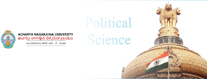 Acharya Nagarjuna Online MA in Political Science Image