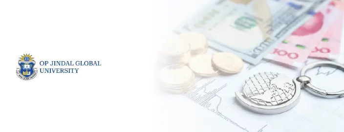 O P Jindal Global Online B.Com in International Accounting and Finance