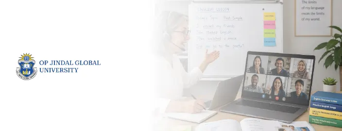 O P Jindal Global Online M.A. in Teaching English to Speakers of Other Languages (TESOL)