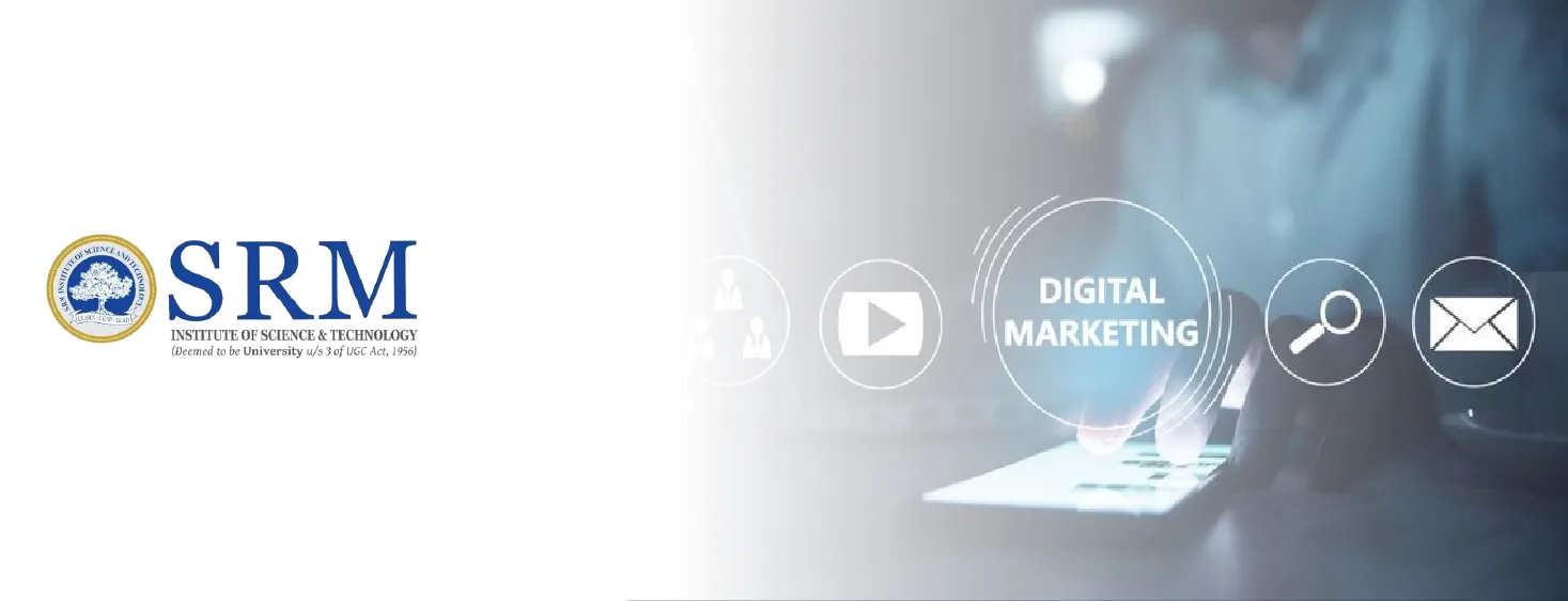 SRM Online BBA in Digital Marketing Image
