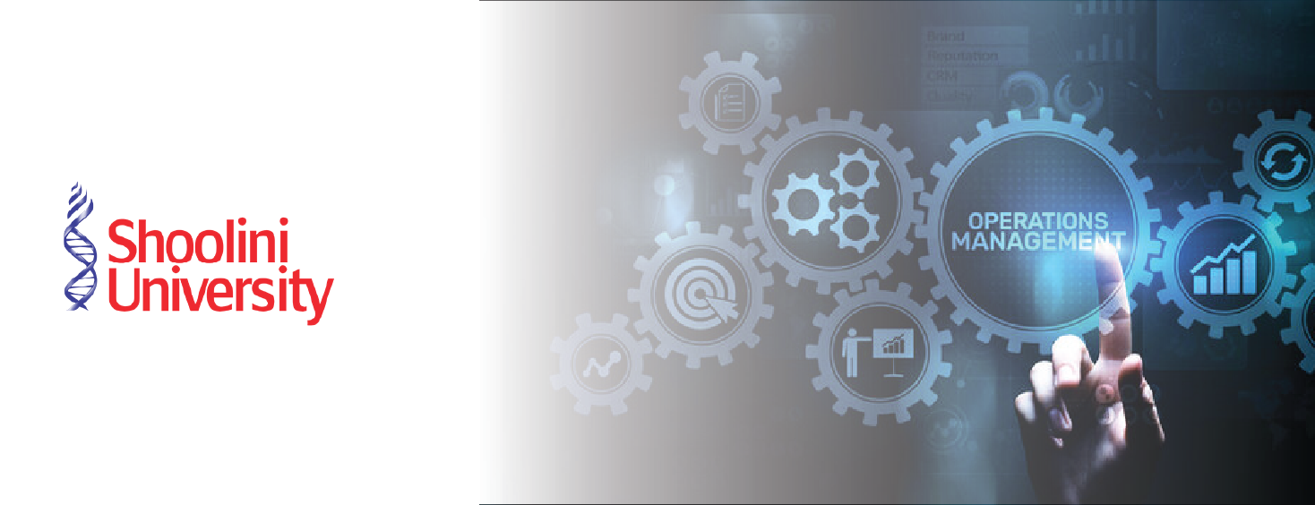 Shoolini Online MBA in Operations Management