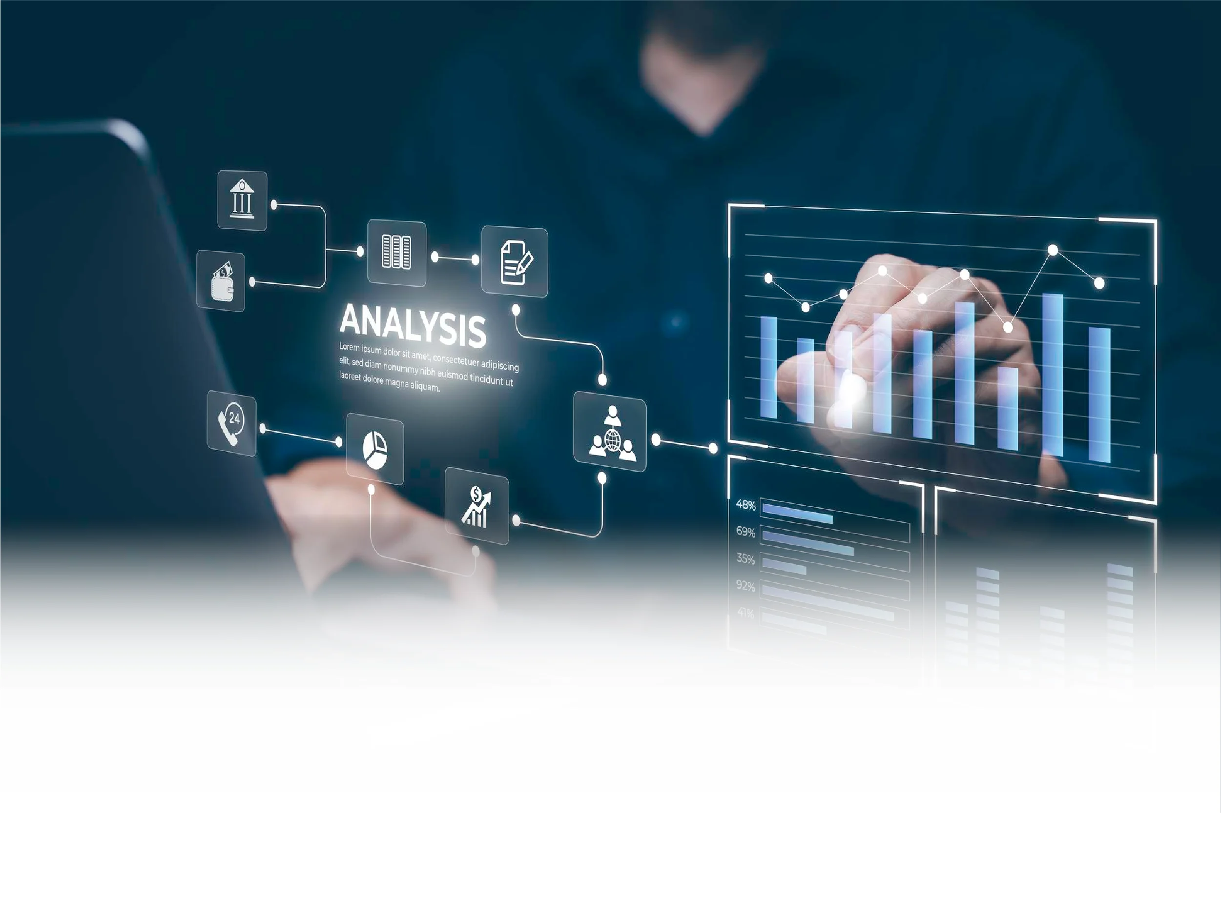 Online BBA in Business Analytics course cover for undergraduate business analytics programme