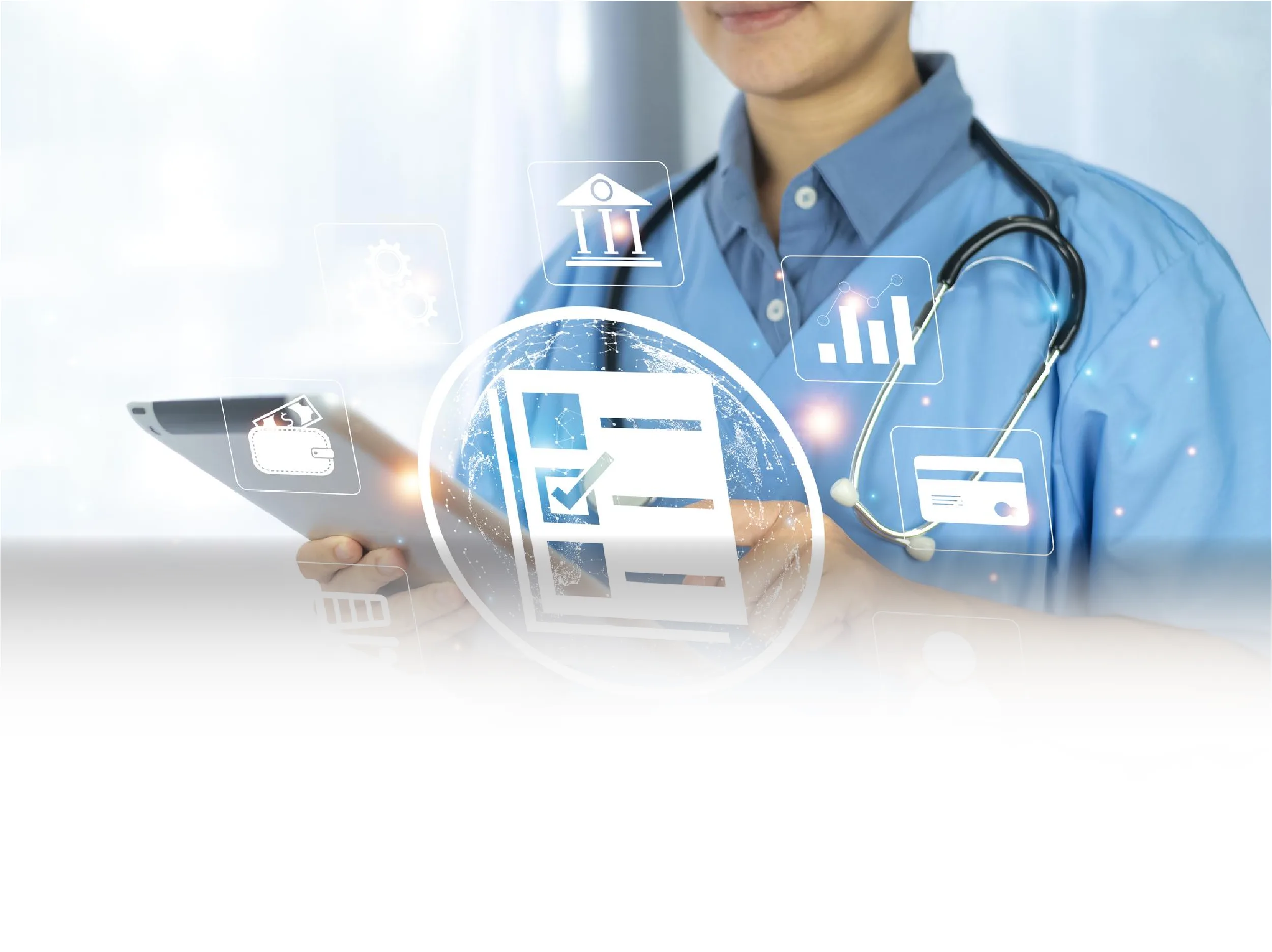 Online BBA in Healthcare Management course cover for undergraduate healthcare management program