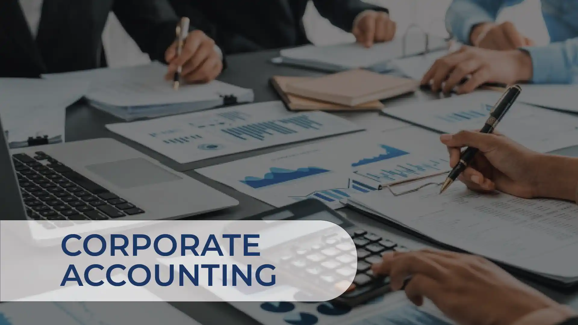 online bcom in corporate accounting cover image showcasing digital commerce learning and corporate accounting education program