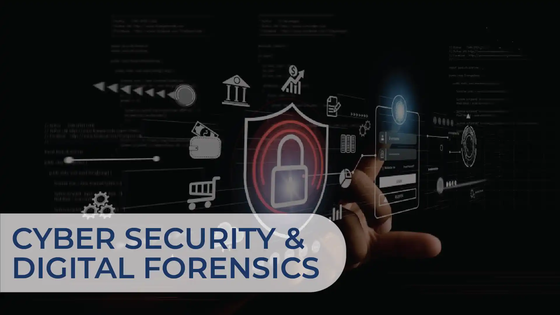 Online MCA in Cyber Security and Cyber Forensics program showcasing cybersecurity concepts and digital forensic technologies
