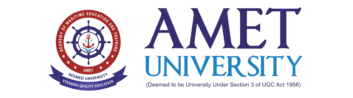 AMET University logo