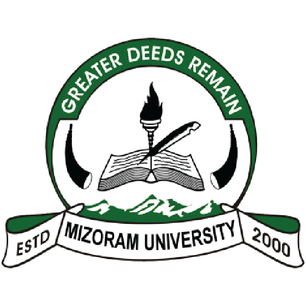 Mizoram University logo